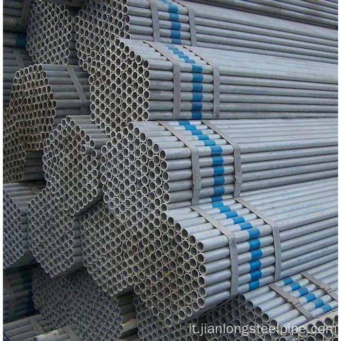 Tubo saldato galvanizzato di grado A